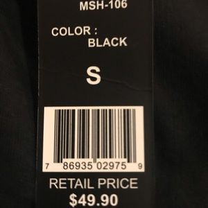 Black zip up sweatshirt NWT